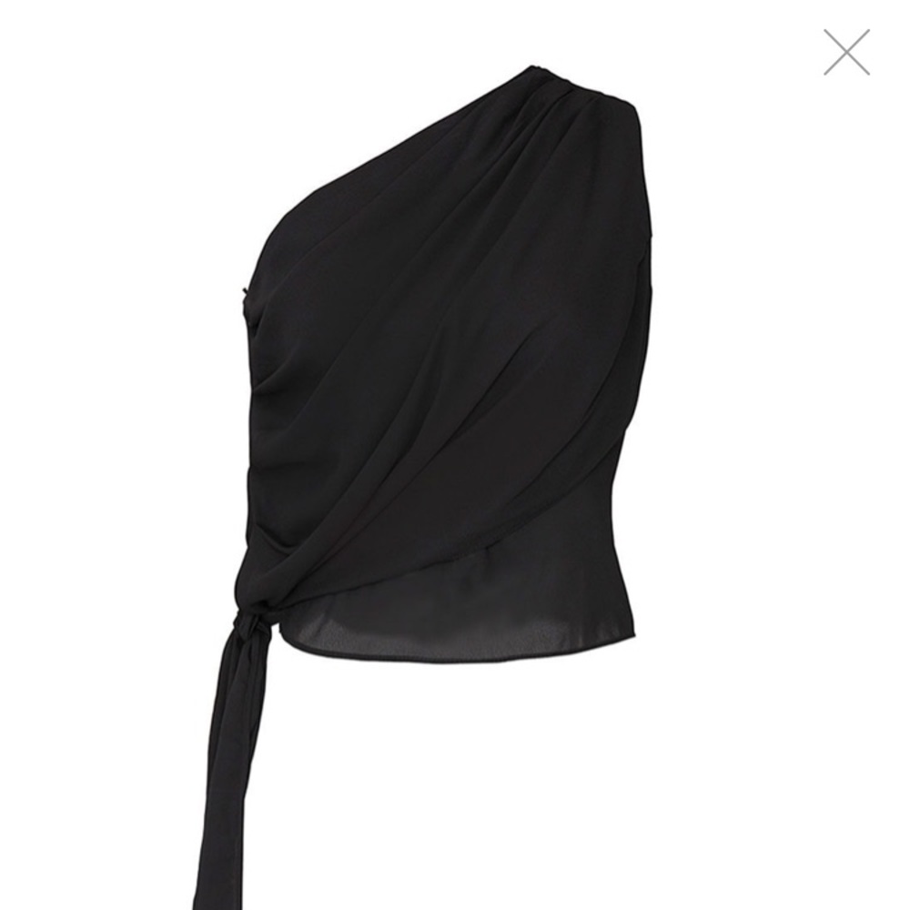 Krisa black off the shoulder top. Small